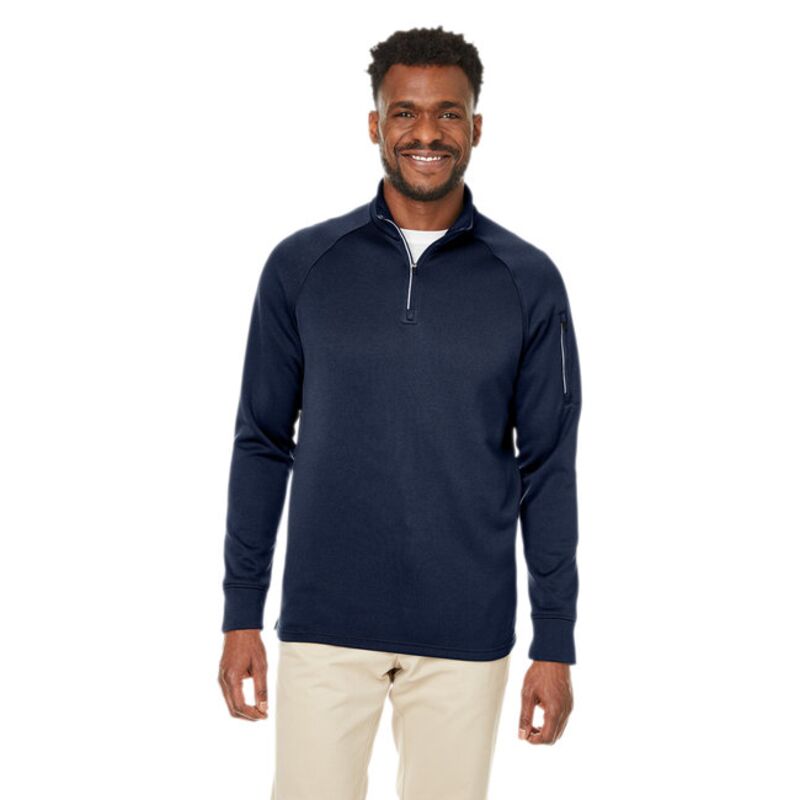 Unisex Fusion ChromaSoft™ Fleece Quarter-Zip Thumbnail