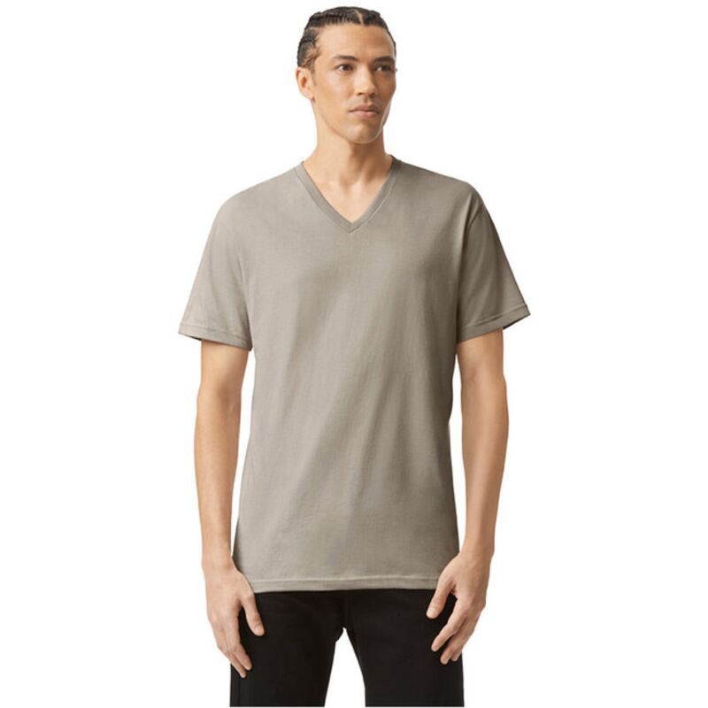 Unisex CVC V-Neck T-Shirt Thumbnail
