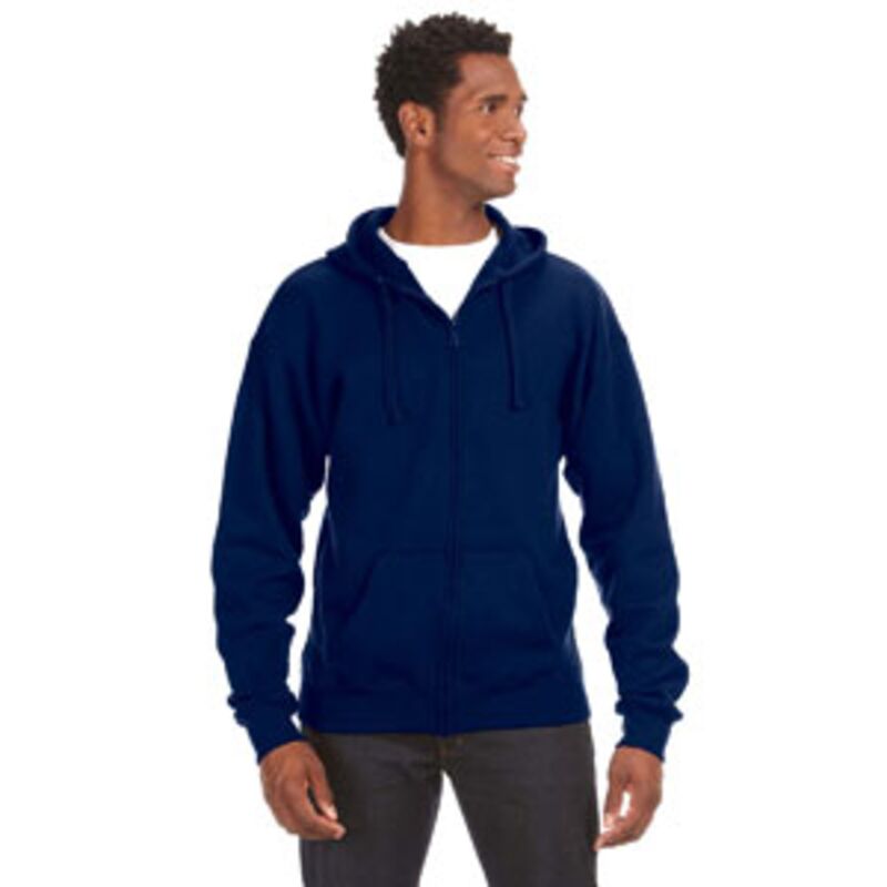 Adult Premium Full-Zip Fleece Hooded Sweatshirt Thumbnail