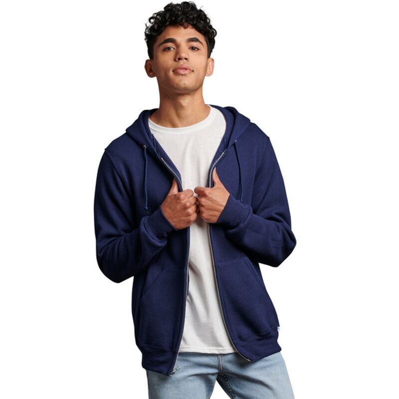 Adult Dri-Power® Full-Zip Hooded Sweatshirt Thumbnail