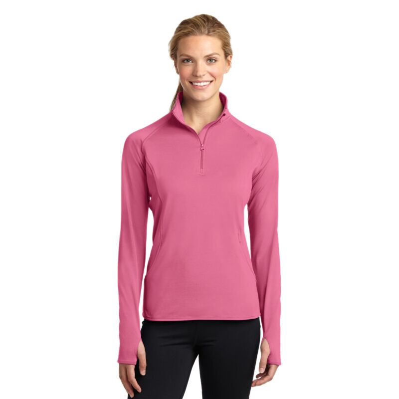 Women's Sport Wick ® Stretch 1/4 Zip Pullover Thumbnail