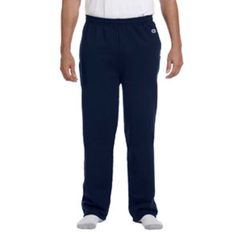 Adult Powerblend® Open-Bottom Fleece Pant with Pockets Thumbnail