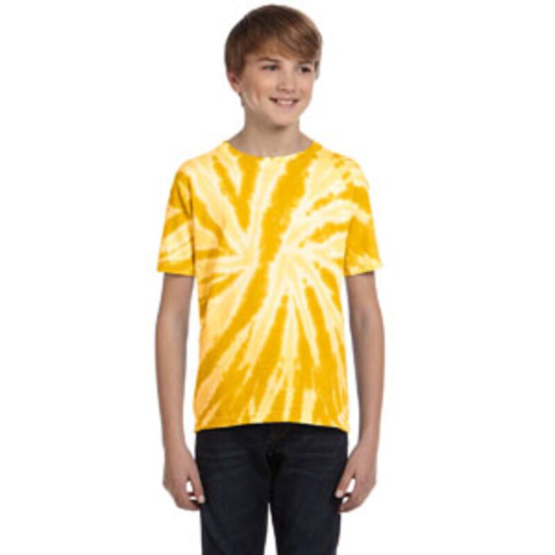 Youth Twist Tie-Dyed T-Shirt Thumbnail