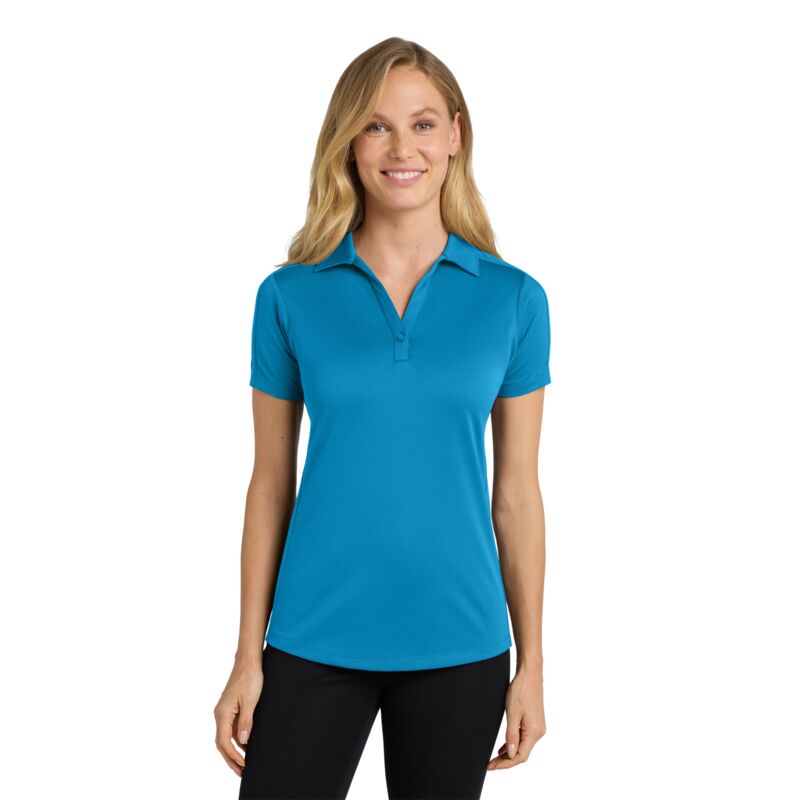Women's Diamond Jacquard Polo Thumbnail