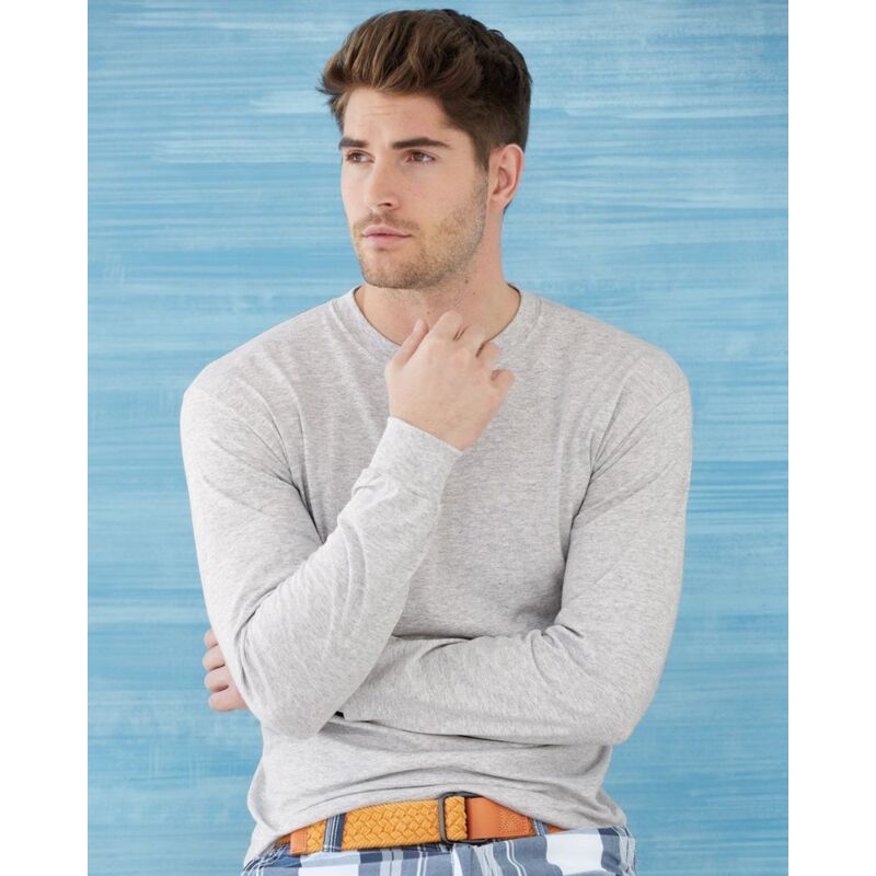 DryBlend® 50/50 Long Sleeve T-Shirt NAME AND # Thumbnail