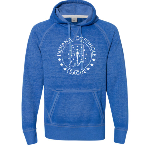 Indiana Cornhole League - Burnout Hoodie Thumbnail