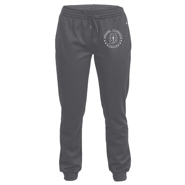 Indiana Cornhole League - Women's Performance Fleece Joggers Thumbnail