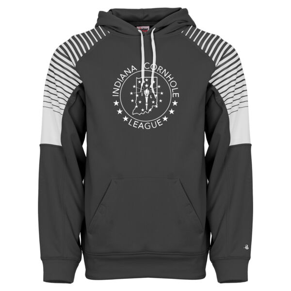 Indiana Cornhole League  - Lineup Hooded Pullover  Thumbnail